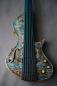 Preview: Stradi Symphony Bass 6 Blue Fretless Hollowbody